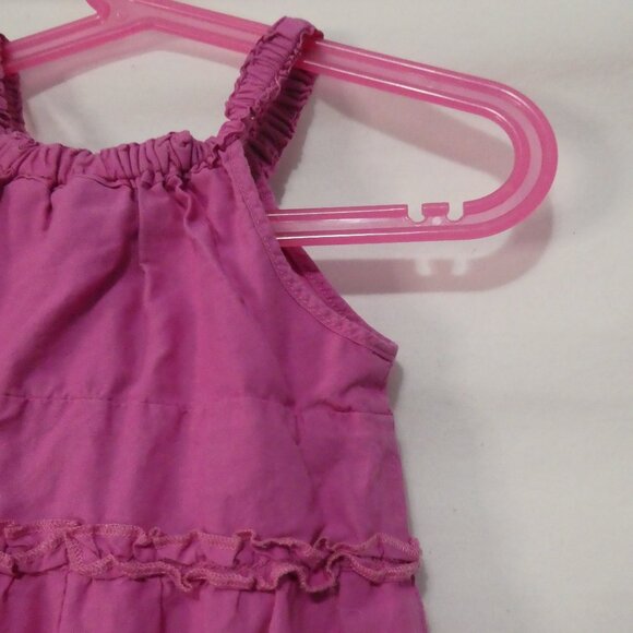 CHILDREN'S PLACE 3T Toddler Girls Charming Pink Tiered Halter Dress - Picture 12 of 16